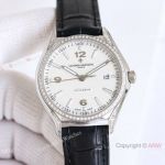 Swiss Copy Vacheron Constantin Fiftysix TW 4600e Diamond White Dial Watches